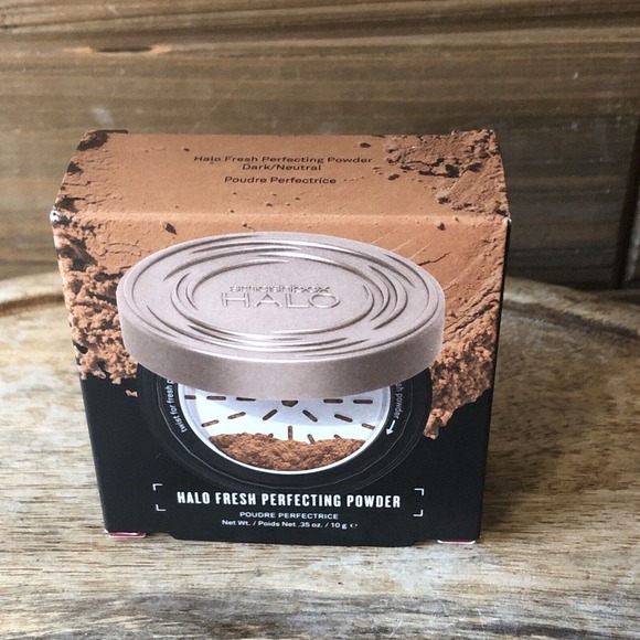 Smashbox Halo Fresh Perfecting Powder - Dark/Neutral 0.35oz / 10g (NIB) - Picture 2 of 6